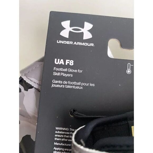 Under Armour UA F8 LE Gold Camo Football Gloves Men’s Sz XL Limited Edition NEW - Picture 2 of 11